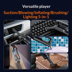 Car Vacuum Cleaner Wireless One-Button Dust Dump High-Power Portable Vacuum Cleaner Large Suction Mini Handheld Cordless Car Mobile World