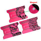 ALIWRAP China-Chic Magnetic Window Tint Felt Squeegee Scraper Car Vinyl Film Wrap Installation Tool Air Bubble-Free Applicator Car Mobile World