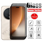 3Pcs Tempered Glass For Honor Magic 8 Pro 7 6 Pro X9 X8 X7 400 300 200 Curved Full Cover Screen Protector Car Mobile World