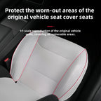 7-Piece Set Tesla Model Y Juniper 2025+ Standard Exclusive Semi-Cover Seat Covers Breathable All-Season Interior Accessories CM World