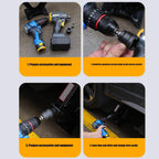 new Car Jacks Lifting Equipment Scissor Jack Adapter Rod Universal Rv Stabilizer Jack Drill Adapter Auto Accessories Tool CM World