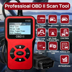 1pc V100 Professional OBD2 Scanner, Engine Fault Code Reader, Diagnostic Scan Tool for OBD II Protocol Cars Since 1996 Car Mobile World