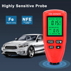 Car Paint Thickness Tester Car Coating Thickness Meter for Automobile Paint Inspection Manufacturing Industry Metal Surface CM World