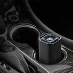 MINI Car HEPA Air Purifier Remove Smoke Odor Formaldehyde Negative Ion Air Cleaner for Car Bedroom Aromatherapy Purification New CM World