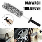 Car Wash Super Brush With Long Handle Easy To Cleaning Dust Removal Rims Spokes Wheel Barrel Car Protection Tools Accessories