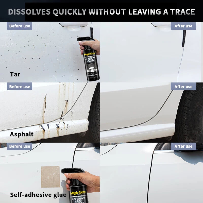 Magic Gem G03 Automotive Tar Cleaner Asphalt Remover Adhesive Residue Remover Glue Spray ADHESIVE&TAR REMOVER