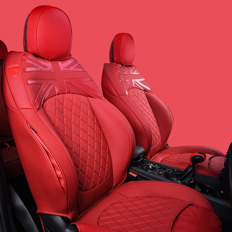 Complete Set of Car Seat Covers Car Seat Protection Accessories for mini cooper f56 f57 f60 f54 r50 r53 r55 r56 r57 r58 r59 r60 CM World
