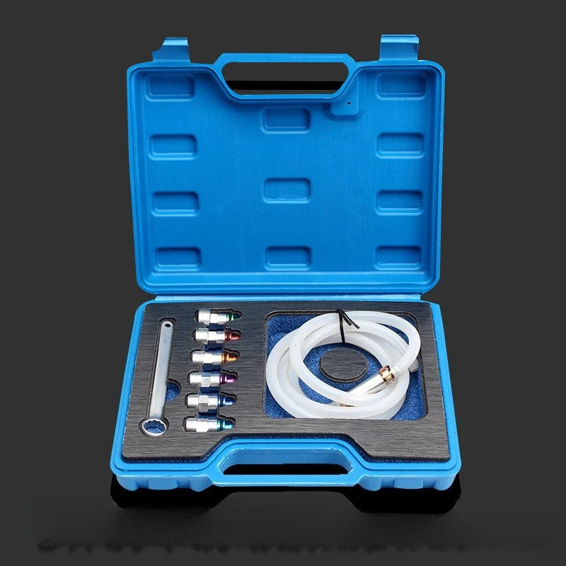 8-piece Set Of Brake Oil Drainer Wrench And Oil Bleed Hose Drain For Protection Tool Set