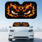 Varied and dazzling eyes Sun Visor Foldable Aluminum Foil Car Windshield Sun Shade - UV Protection & Heat Insulation Visor