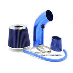 76mm Car Refitted Winter Mushroom Head Air Filter Intake Pipe Filter High Flow High Cold Air Filter Aluminum Pipe Kit CM World