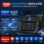 Lifetime Free Update VDIAGTOOL VD70Lite Automotive Scanner AII Systems Car Diagnostic 31 Reset FCA Bidirectional OBD2 Scanner
