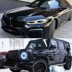 7.5mil 50CM/152CM TPU Super Bright Black Car Cover PPF Vinyl Wrap Sticker Car Self-healing Paint Protection Film For A7/A5/Q5
