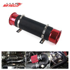 76MM Car Cold Air Turbo Intake Inlet Pipe Adjustable Flexible Duct Tube Hose Cold Feed Duct Pipe CM World