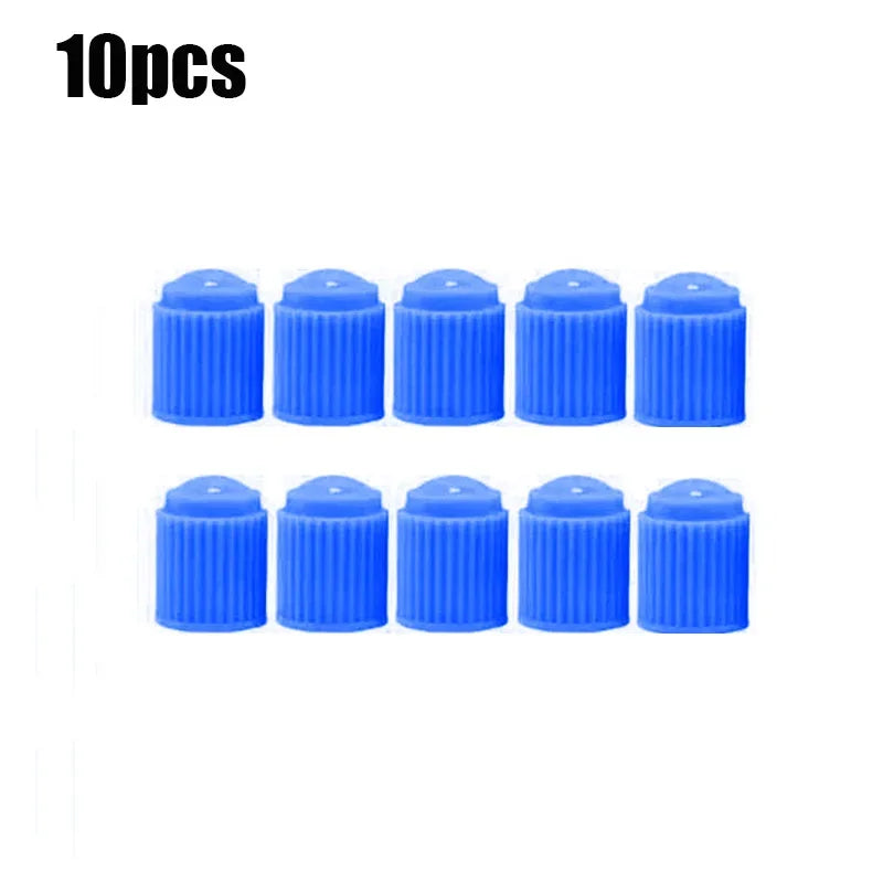 20Pcs Car Tire Tyre Valve Caps with O Rubber Ring Dust Covers Plastic Black Grey Red Stem Valve Caps for Cars Motorcycles Bike CM World