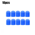 20Pcs Car Tire Tyre Valve Caps with O Rubber Ring Dust Covers Plastic Black Grey Red Stem Valve Caps for Cars Motorcycles Bike CM World