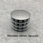 60mm 4pcs/set Car Wheel Center Hub Caps For SUBARU WRX STI Forester Legacy Outback BRZ XV Impreza emblem badge hubcapAccessories CM World