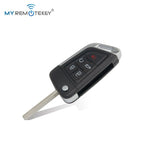 MYREMOTEKEY Modified Flip remote Key Shell 2/3/4/5 Button HU100 Blade For Chevrolet Cruze Epica Lova Camaro Impala CM World