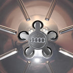 4Pcs Car Wheel Hub Cover Tires Rim Center Replace Cap Decoration Accessories For Audi Sline A3 8P 8L 8V A4 B8 B6 B7 B9 A6 C6 C7