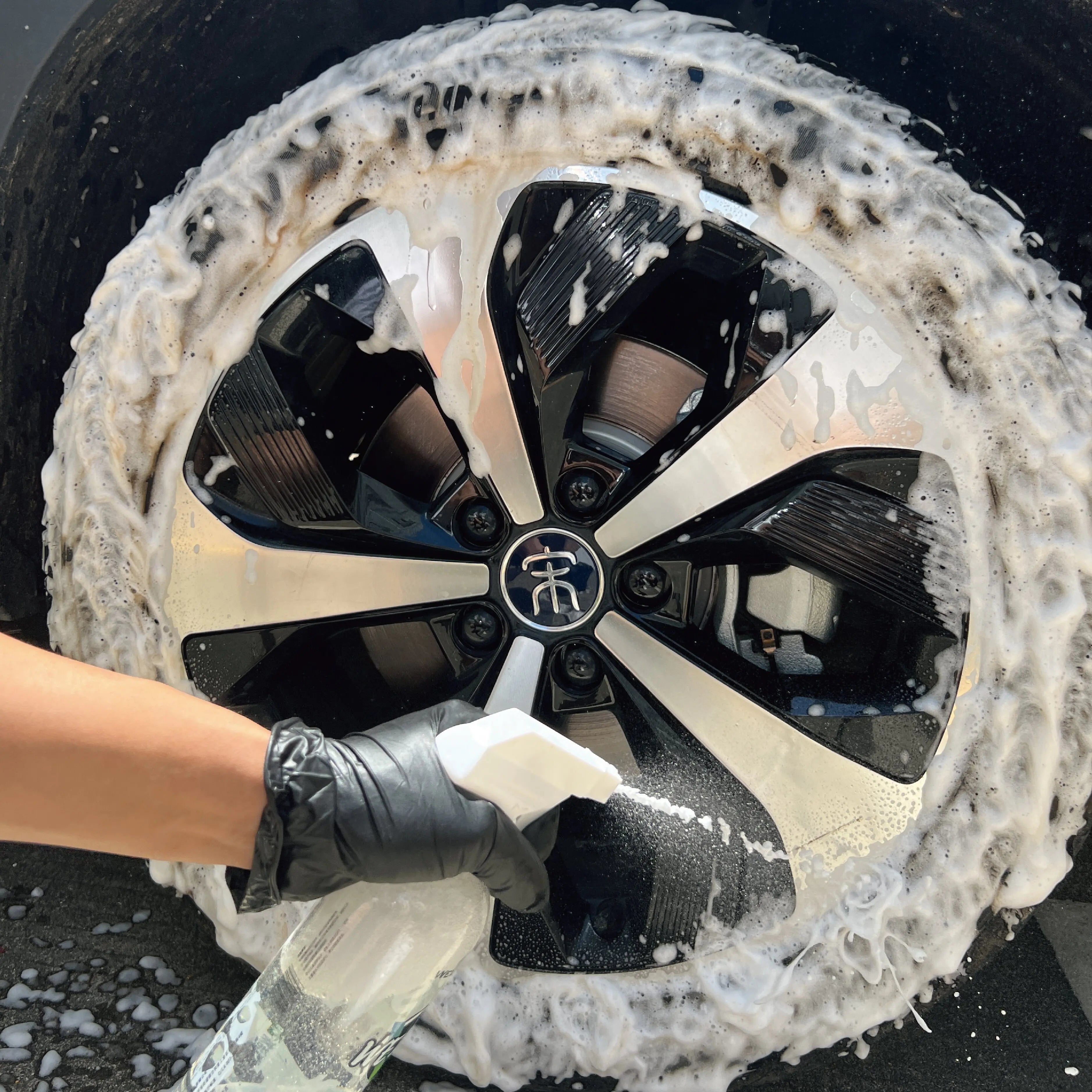 Wheel tire cleaning agent car wash cleaner foam Iron Particles Powder Cleaning Super Rust Dust Remover Spray Auto Rim Cleaner CM World