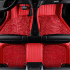 5D Custom Car Floor Mats For KIA Quoris K9 K900 Auto Carpets Double Layer Foot Coche Blanket