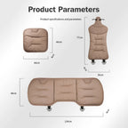 Universal Car Seat Cover Leather Cars Seat Waist Cushion Covers Four Season Auto Interior Seats  Protection Pad Car Accessorie CM World