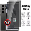 1-2PCS Fingerprint Unlock Anti Spy Tempered Glass For Samsung S26 S25 Ultra S24 Plus S23 S22 FE S26+ S26U Glass Screen Protector