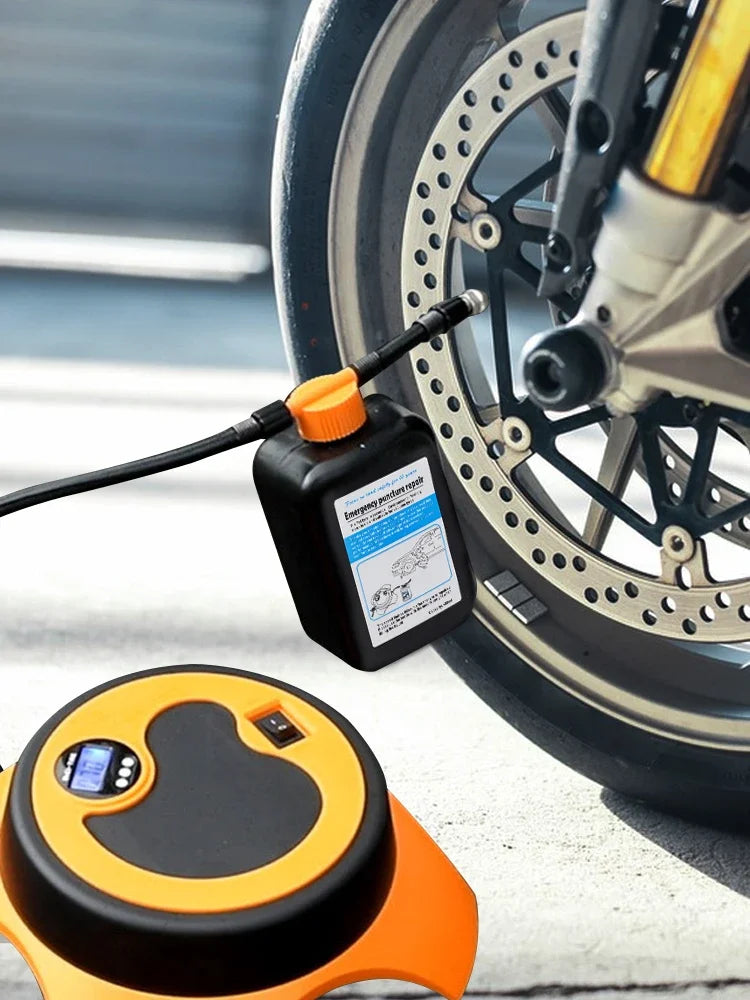 400ml Vacuum Tire Inner Tube Repair Glue Universal Tire Sealant Repair Car Motorcycles Rubber Tire Repair Liquid Accessories CM World