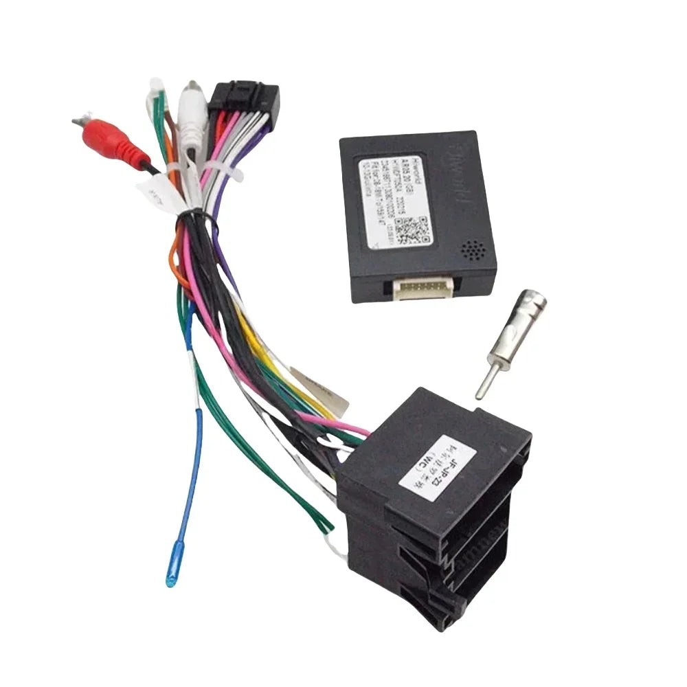 16 Pin Car Wiring Harness Adapter Canbus Box Decoder Android Radio Power Cable For Alfa Romeo Giulietta Mito 159 147