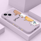 Cat Litter Phone Case For iPhone 17 17 Air 16 16e 15 14 13 12 11 Plus Pro Max Mini X XR XS Plus Liquid Silicone Cover