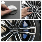 Sticker-resistant, not easy to drop, scratch-proof car hub cover sticker, car badge logo sticker For seat ibiza Car Accessories CM World