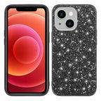 Shining Glitter Bling Sequins Case For iPhone 14 13 12 11 15 16 Pro Max Mini XS XR 7 8 Plus Plating Frame Shockproof Phone Cover