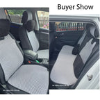 Universal Ice Silk Car Seat Covers Comfortable Car Seat Covers Full Set Sweat Absorption Auto Seat Cushion Pad Car Accessories