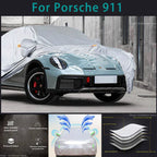 For Porsche 911 210T Full Car Covers Outdoor Sun UV Protection Dust Snow Protective Anti Hail and Storm Auto Protective Cover Car Mobile World