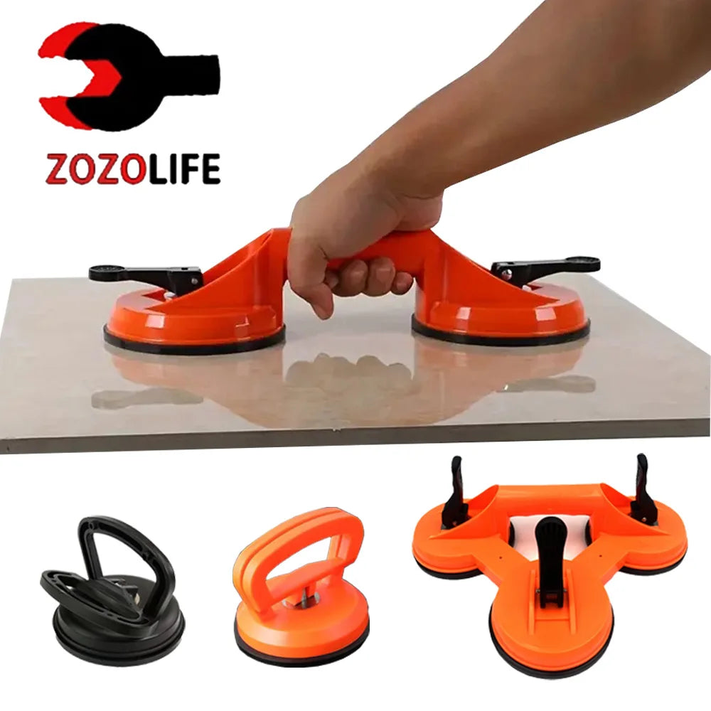 Handle Suction Cup Glass Suction Cup Dent Puller Handle Lifter for Lift Floor Tile Car Windshield Repair Hand Construction Tools CM World
