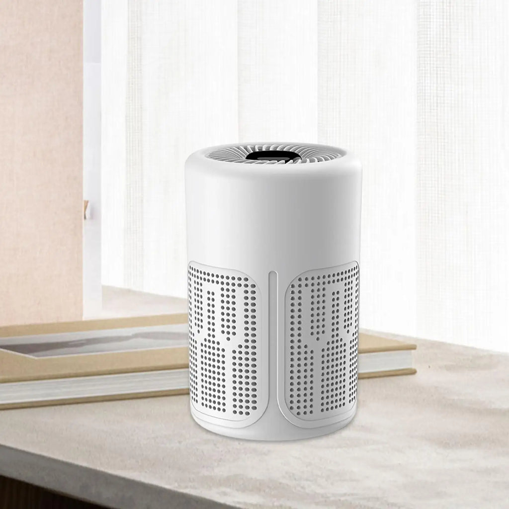 Automatic Air Purifier with Dust Sensor Quiet Operation for Whole Room Office Car Air Cleaning Car Mobile World