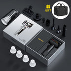 CENRR New Car Vacuum Cleaner Wireless Mini Powerful Portable HandHeld Car Cleaner LED Power Display Gift Lamp Air Gun  7500mAh