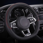 38cm 15inches Universal Car Steering Wheel Cover Artificial Leather Rubber sport stylish Non-slip Auto Interior Accessories Kits