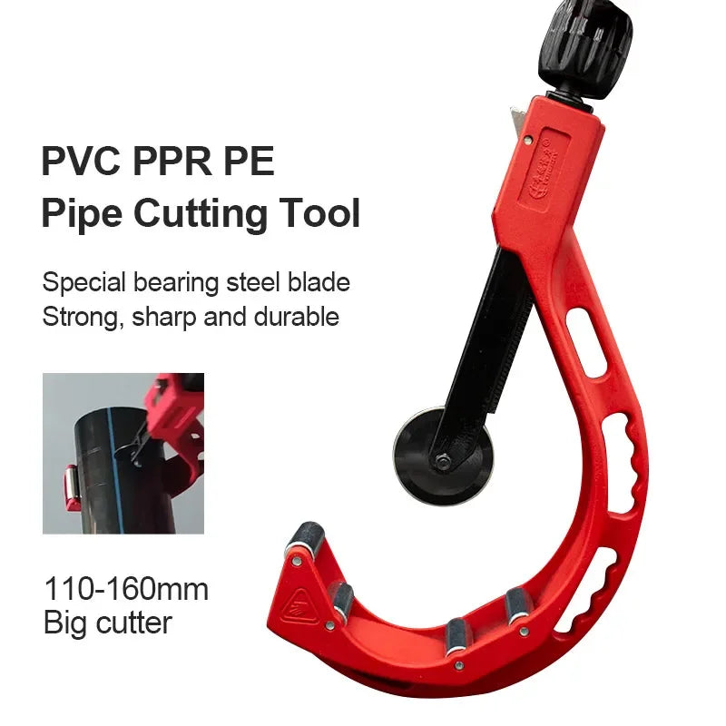 PVC Pipe Cutter Tube Cutter Dual-purpose Alloy Steel Scissor Composite Pipe PPR PE Plastic Hot Melt Pipe Cutting Hand Tools CM World