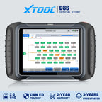 XTOOL D8S Car Diagnostic Tools Automotive Scanner ECU Coding 42+ Services Topplogy Bidirectional Key Programming CANFD DOIP FCA