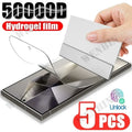 5 Pcs Hydrogel Film For Samsung Galaxy S26 S25 S24 S23 S22 Ultra Plus S25 FE A57 A56 A37 A36 A26 A17 A16 5G Screen Protector Car Mobile World
