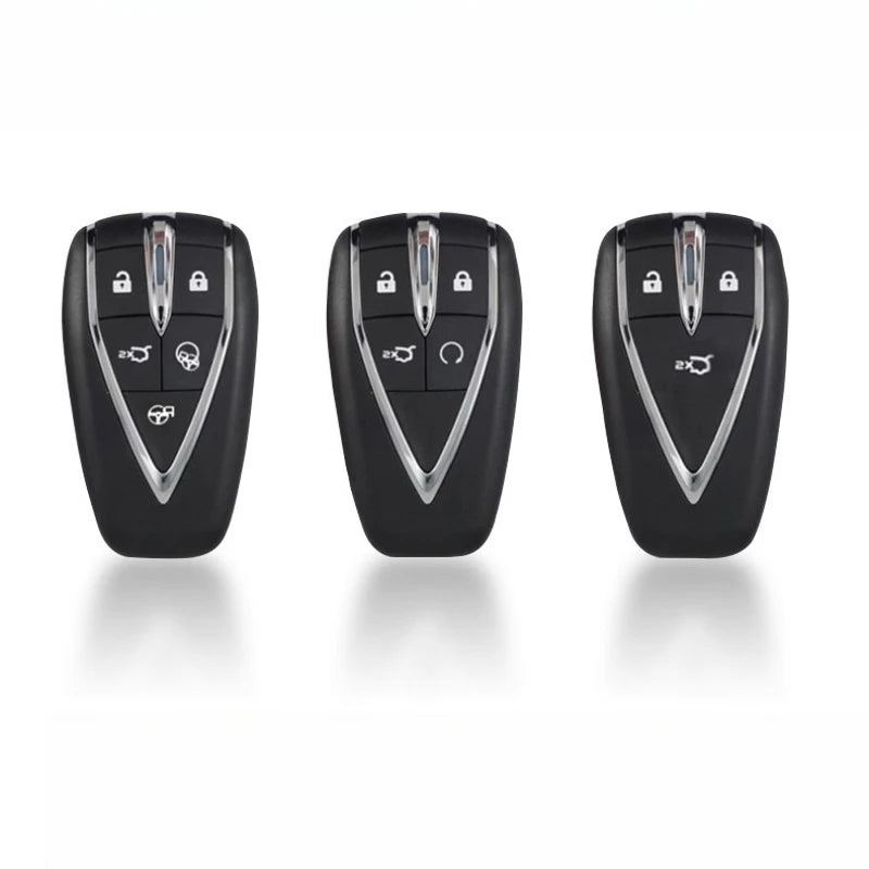Key Cover Case for Changan UNI-V/CS75 Plus 3rd Gen/CS55 Plus/Yida/UNI-Z/Eado/UNI-T (2024 Models) - Protective Keybag Keychain CM World