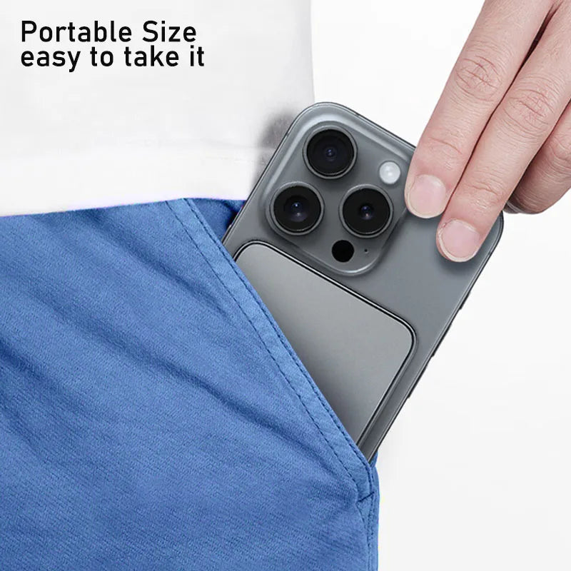 10000mAh Thin Magnetic Wireless Power Bank PD20W Fast Charging Portable External Battery 5000mAh for Magsafe For iPhone Samsung Car Mobile World