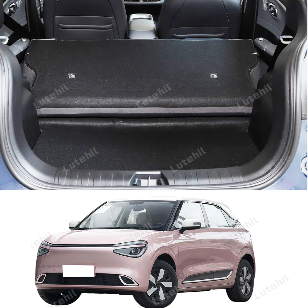 Car Floor Mats For Dongfeng Nammi Box 01 (5-Seat) 2024 2025 2026 Trunk Mat Cargo Liner Protection Carpet Custom Floor Liners Acc