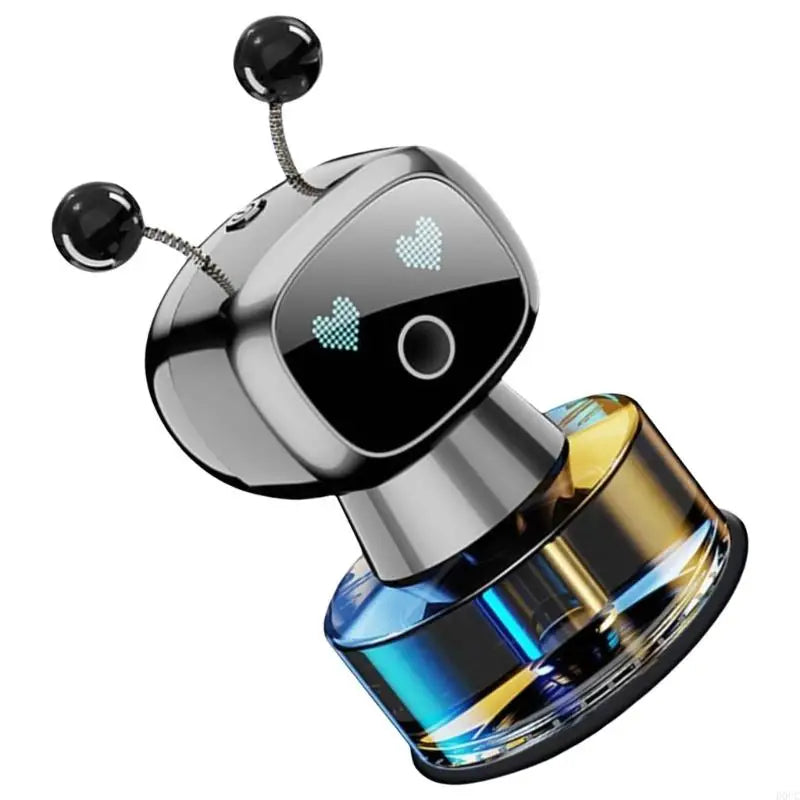 Innovative Robot Car Air Purifier Scent Diffuser with Usb Charges Port Creative Robot Design Car Air Freshener Car Mobile World