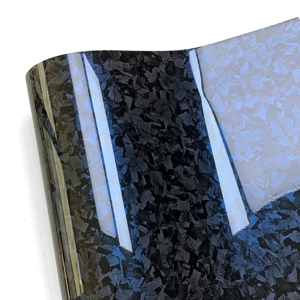 PET Forged Carbon Wrap Self-adhesive Car Wrap Vinyl Auto Tuning Waterproof Motorcycle Stickers Custom Fit Car Film Accessories Car Mobile World