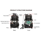 Car Engine Carbon Deposition Cleaner Intake valves cleaning Machine Eco-Friendly Automotive Decarbonizer for Car Repair