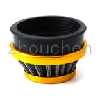 48mm 50mm 60mm Universal Motorcycle Air Filter Intake Mushroom Head Air Cleaner For Off-road ATV Quad Dirt Pit Bike CM World