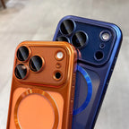 for iPhone17 Luxury Transparent Plating Magsafe Case for iPhone 17 Pro Max 17Pro Air Original Soft TPU Camera Protector Cover Car Mobile World