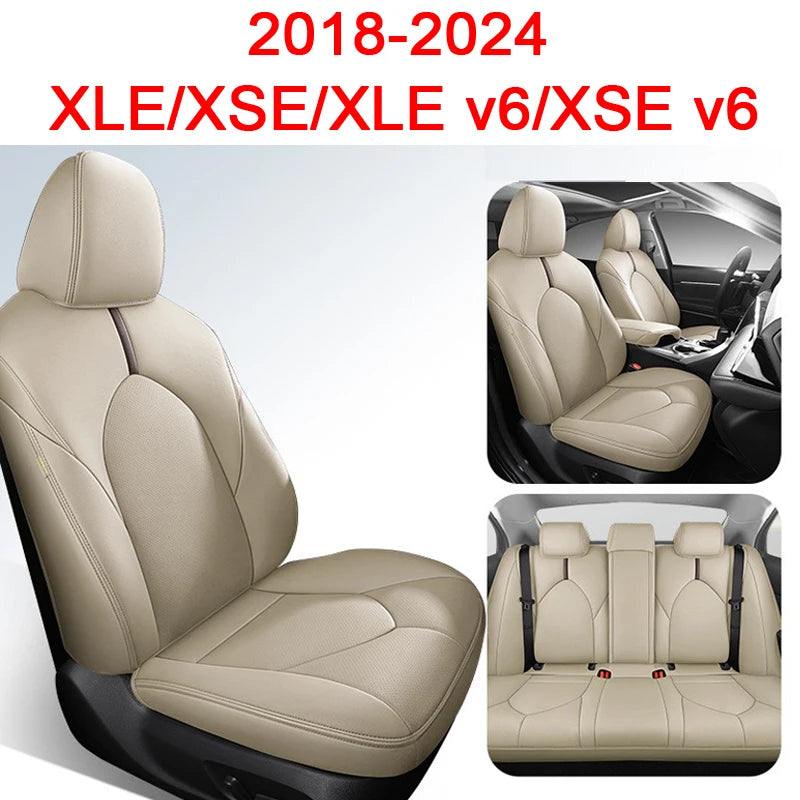 New Car Special Seat Covers 5 seats For Toyota Camry 2018 2019 2020 2021 2022 2023 2024  PU Cushion Car Seat Protection Cover