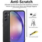 3-5Pcs Tempered Glass Screen Protectors For Samsung S26 Ultra S24 S23 S21 S20 S25 FE A57 A37 A56 5G A55 A36 A26 A17 A16 A07 A35